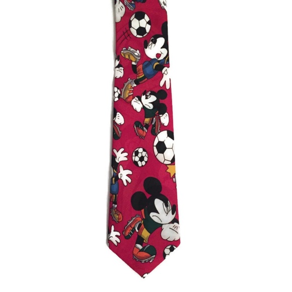 Mickey Soccer Novelty Tie - Picture 2 of 3